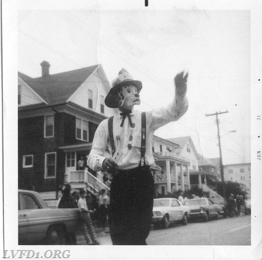 1970: One of many appearances of &quot;Sparky&quot; in the annual MSFA parade in Ocean City